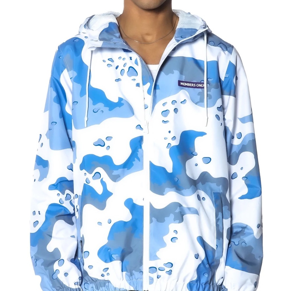 MEN'S MEMBERS ONLY WINDBREAKER JACKET